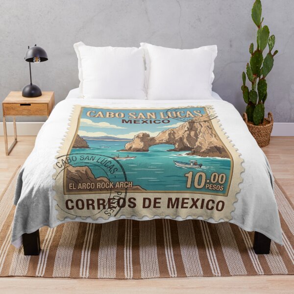 Item preview, Vintage Cabo San Lucas Mexico Travel Stamp designed and sold by k3rstman1.