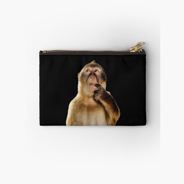 Item preview, Thoughtful Monkey With Curious Thinking Look designed and sold by elderberry.