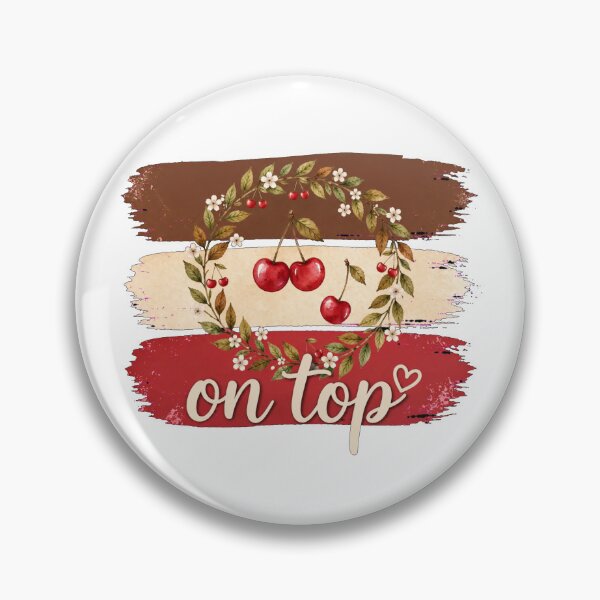 Item preview, Cherry on Top Funny Autumn Citrus Funny Pun Foodie Quote designed and sold by Yellowriversss.