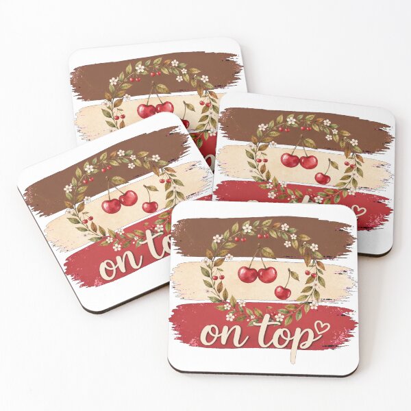 Item preview, Cherry on Top Funny Autumn Citrus Funny Pun Foodie Quote designed and sold by Yellowriversss.
