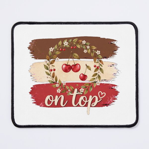 Item preview, Cherry on Top Funny Autumn Citrus Funny Pun Foodie Quote designed and sold by Yellowriversss.