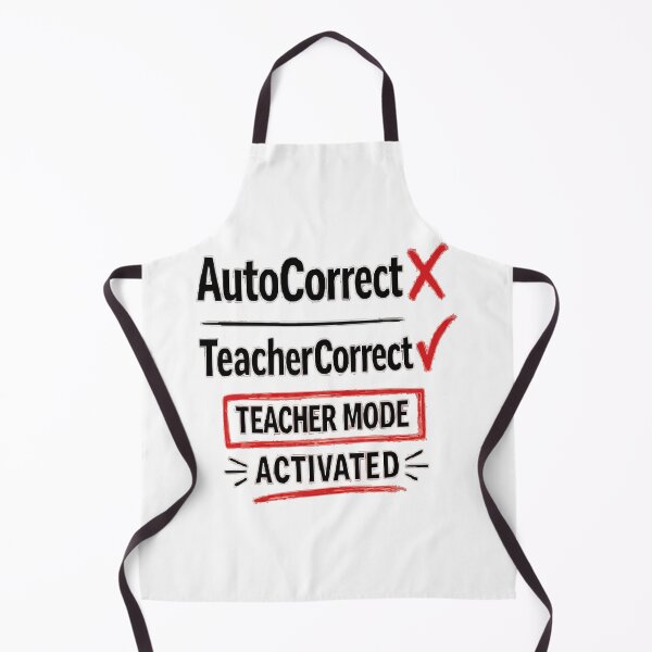 Item preview, AutoCorrect TeacherCorrect Funny Grammar Teacher T-Shirt designed and sold by Sunday.Supply.