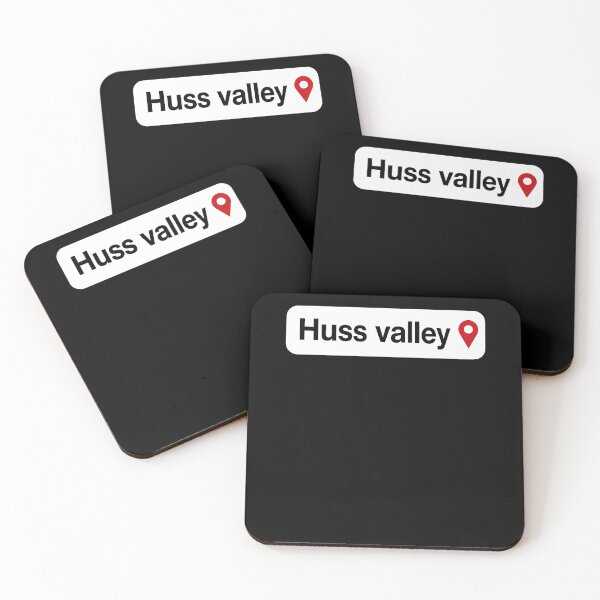 Item preview, Funny Huss Valley Meme Location Pin Sign Art designed and sold by elderberry.