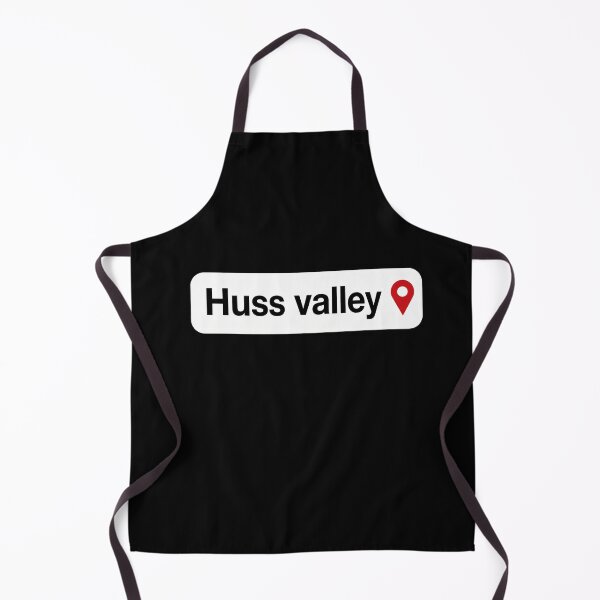 Item preview, Funny Huss Valley Meme Location Pin Sign Art designed and sold by elderberry.