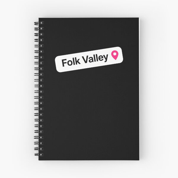 Item preview, Funny Folk Valley Meme Location Pin Travel Destination Art designed and sold by elderberry.