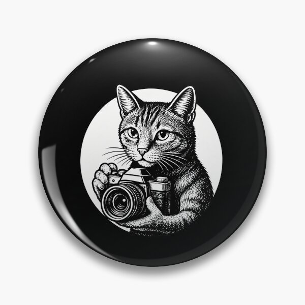 Item preview, Vintage Camera Cat Photographer designed and sold by elderberry.