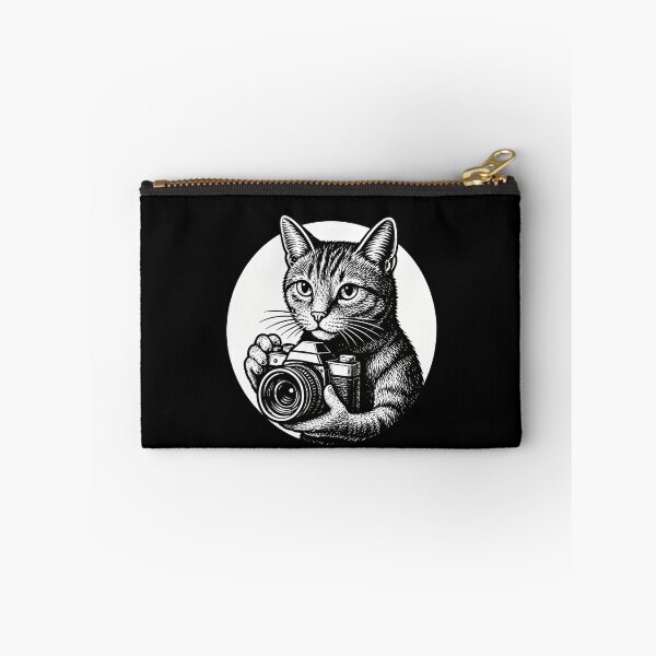 Item preview, Vintage Camera Cat Photographer designed and sold by elderberry.