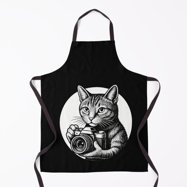Item preview, Vintage Camera Cat Photographer designed and sold by elderberry.