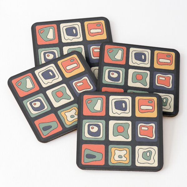 Item preview, Retro Squares Mid Century Modern designed and sold by artenvironments.