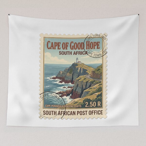 Item preview, Vintage Cape Of Good Hope Travel Stamp designed and sold by k3rstman1.