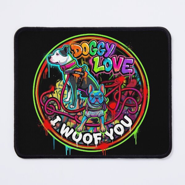 Item preview, I woof you, doggy lovers designed and sold by BlockBoy-JD.