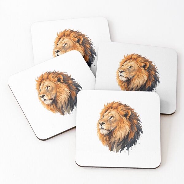 Item preview, Fierce Lion King Splatter Art designed and sold by Arts Design 15.