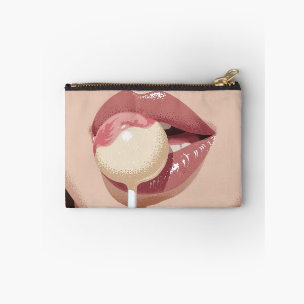Item preview, Woman Lips with Lollipop designed and sold by rymarenko.