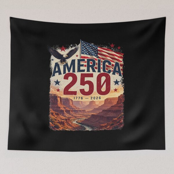 Item preview, America 250 Grand Canyon Eagle T-Shirt | Patriotic National Landmark 1776-2026 Tee v2 designed and sold by DarylWelsh2024.