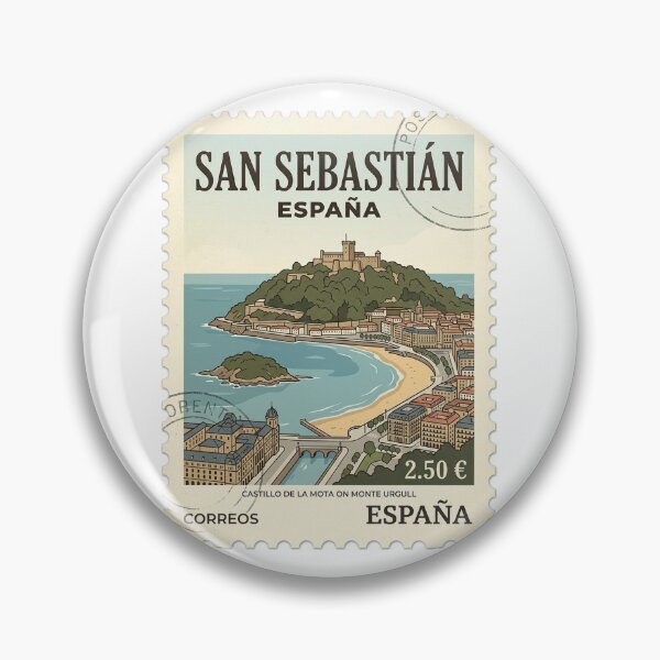 Item preview, San Sebastián Spain Castillo De La Mota Travel designed and sold by k3rstman1.