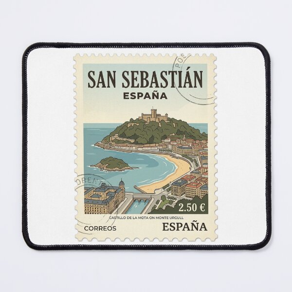 Item preview, San Sebastián Spain Castillo De La Mota Travel designed and sold by k3rstman1.