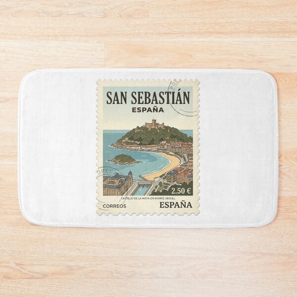 Item preview, San Sebastián Spain Castillo De La Mota Travel designed and sold by k3rstman1.