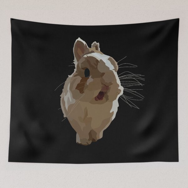 Item preview, Brown Bunny Close Up designed and sold by Just-Arts-4U.