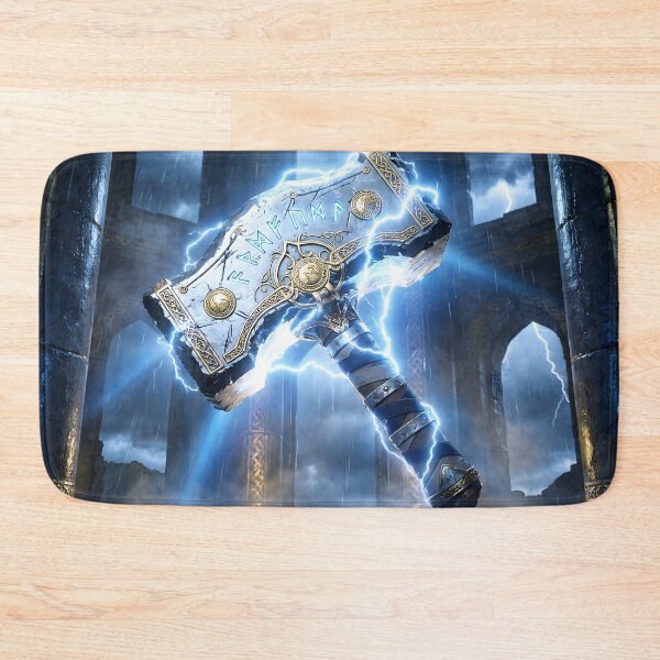 Item preview, The Norse Thunder Hammer designed and sold by zakvisuals.