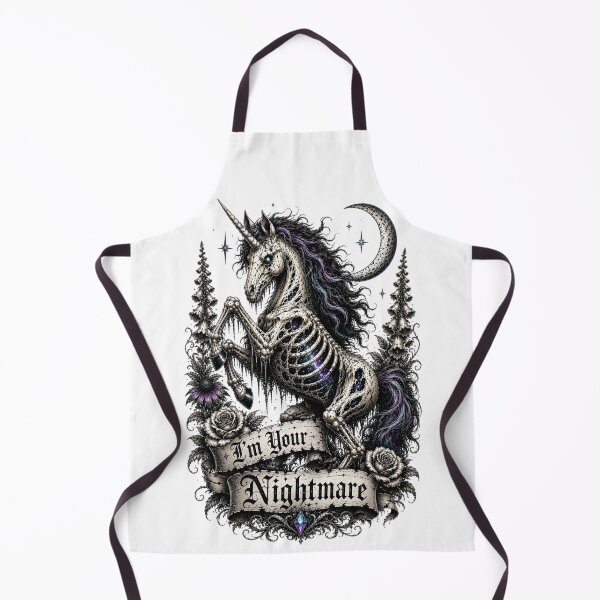Item preview, Tragically Beautiful Nightmare Unicorn designed and sold by UnicornAndRaven .