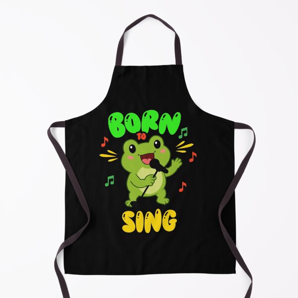 Item preview, Born To Sing Cute Frog | Kawaii Frog Singer Sticker | Funny Music Lover Gift designed and sold by bkeer abobkr.