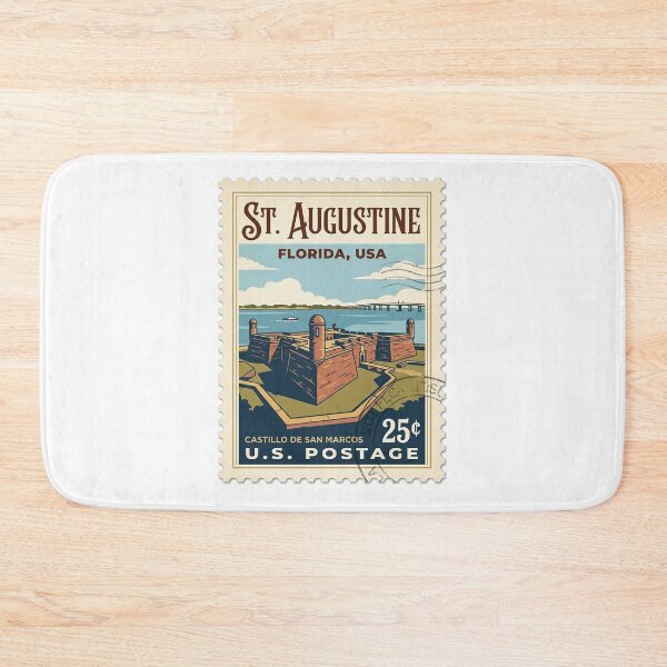 Item preview, Vintage Castillo De San Marcos Florida Travel Stamp designed and sold by k3rstman1.