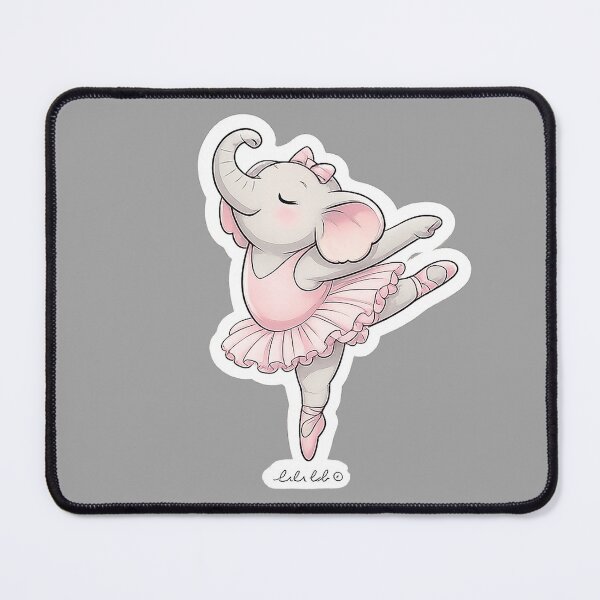 Item preview, Ballerina Elephant designed and sold by LuluLeb.