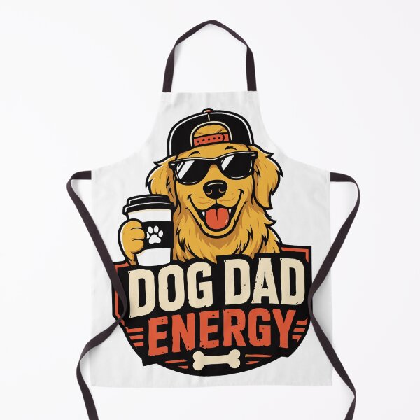 Item preview, Dog Dad Energy Funny Golden Retriever Streetwear designed and sold by wizooo411.