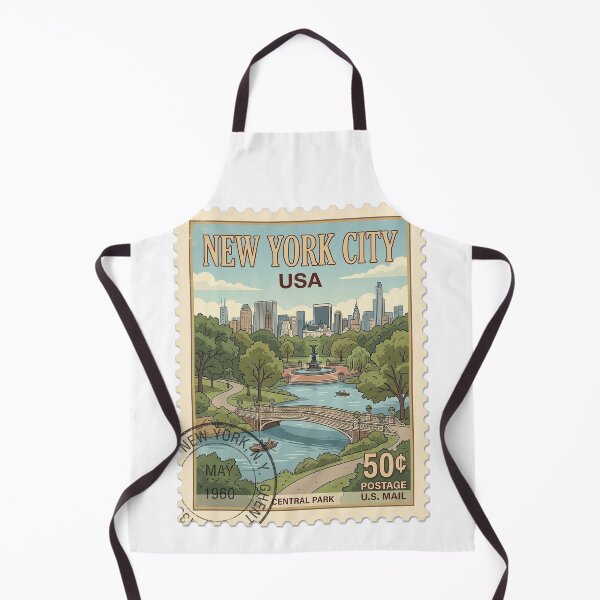 Item preview, Sello de viaje antiguo de Central Park, Ciudad de Nueva York designed and sold by k3rstman1.