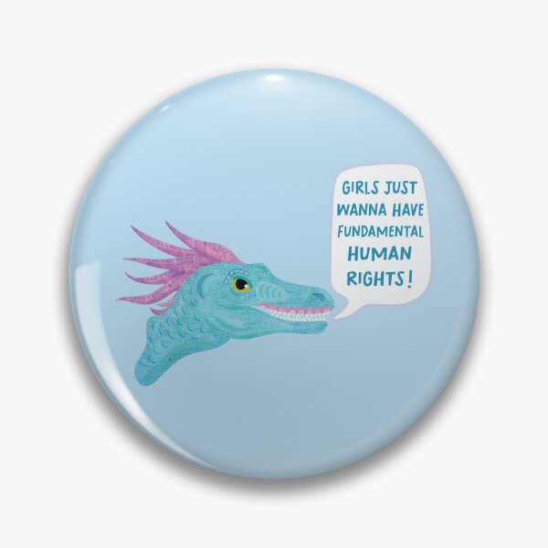 Item preview, Feminist Velociraptor designed and sold by JasperAndPudArt.