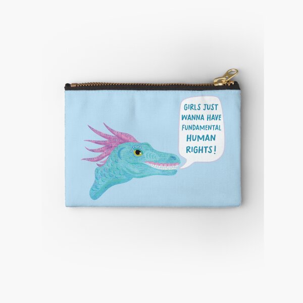 Item preview, Feminist Velociraptor designed and sold by JasperAndPudArt.