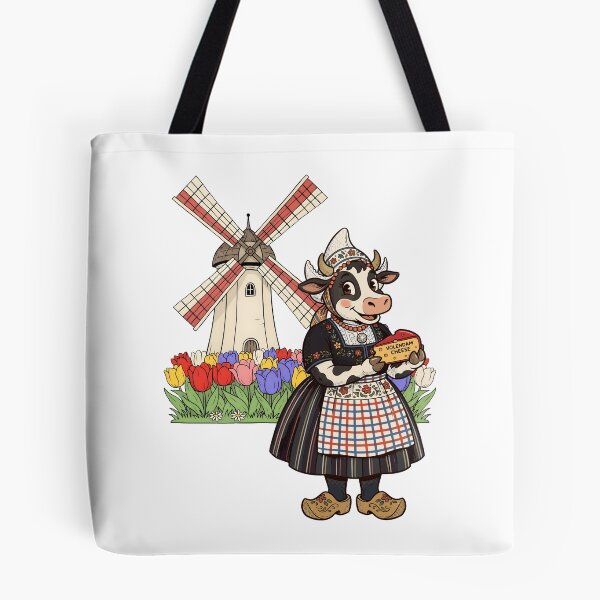 Item preview, Cow Selling Dutch Cheese Cartoon 2 designed and sold by Museum Of Non-Existing Art.
