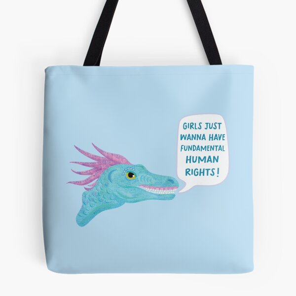 Item preview, Feminist Velociraptor designed and sold by JasperAndPudArt.