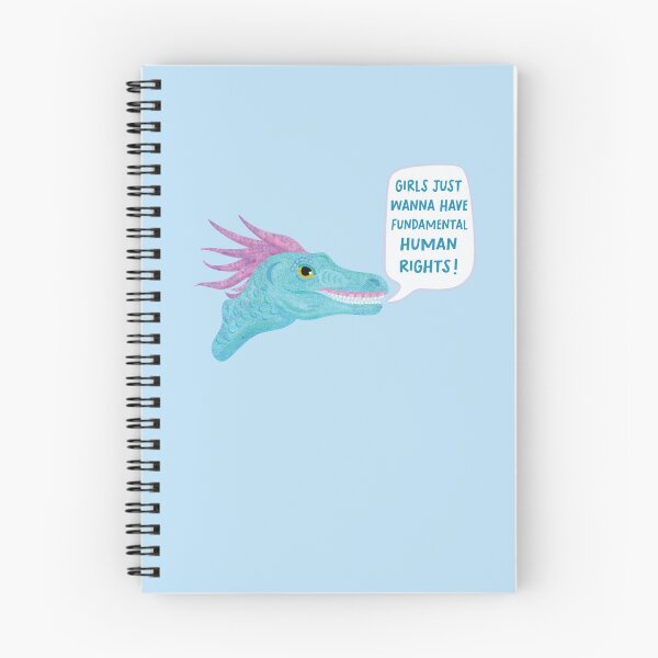 Item preview, Feminist Velociraptor designed and sold by JasperAndPudArt.