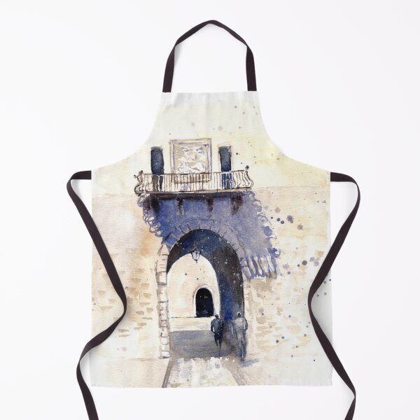 Item preview, Ancient Stone Arch | Watercolor Architecture Sketch designed and sold by Tsveti_watercolors.