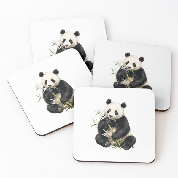 Item preview, Panda Eating Bamboo Watercolor Art designed and sold by Arts Design 15.