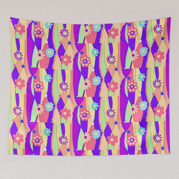 Item preview, Colorful Floral Abstract designed and sold by Elaine M Hayward .