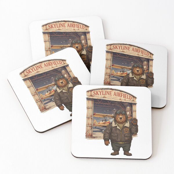 Item preview, Bear Pilot Cartoon 2 designed and sold by Museum Of Non-Existing Art.