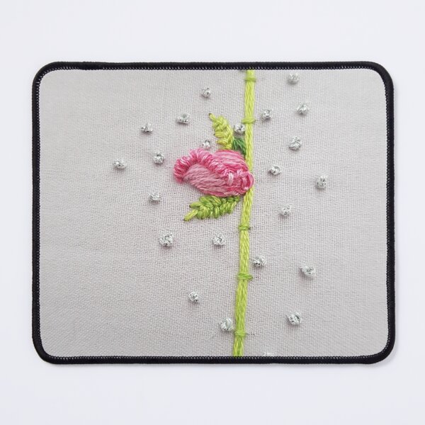 Item preview, Embroidered Roses designed and sold by LyLauDesign.