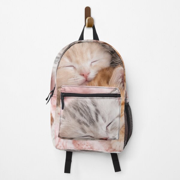 Item preview, Sleeping Kittens on Soft Pink Blanket designed and sold by Sasas Design.