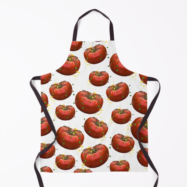 Item preview, Tomato patterns, chef outfits, veggie patterns for women designed and sold by Kirei-Lily.