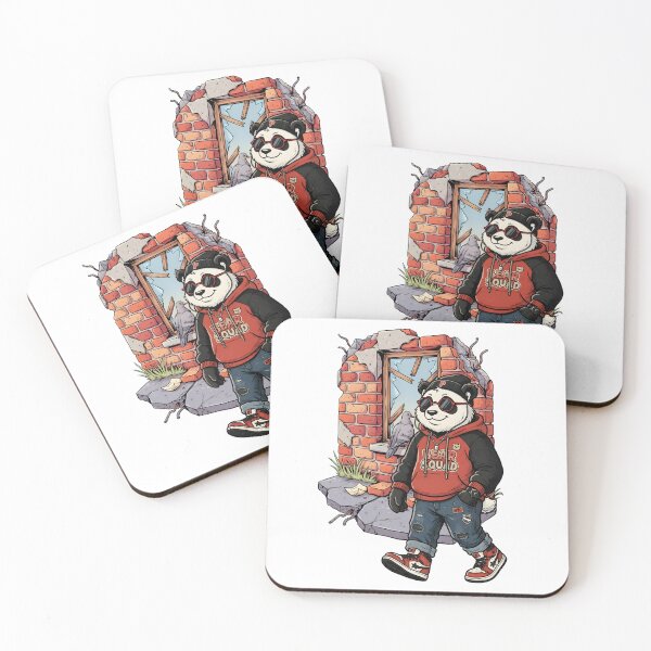Item preview, Streetwise Panda Bear Cartoon 2 designed and sold by Museum Of Non-Existing Art.