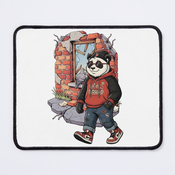 Item preview, Streetwise Panda Bear Cartoon 2 designed and sold by Museum Of Non-Existing Art.