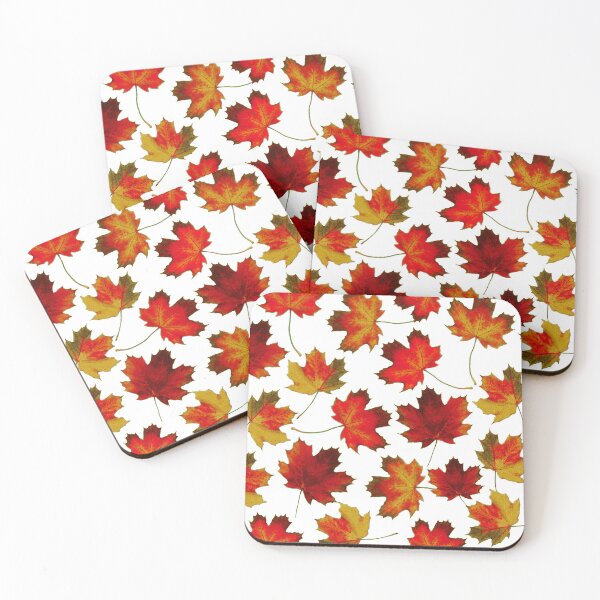 Item preview, Autumnal photo motif leaves, all over prints women designed and sold by Kirei-Lily.