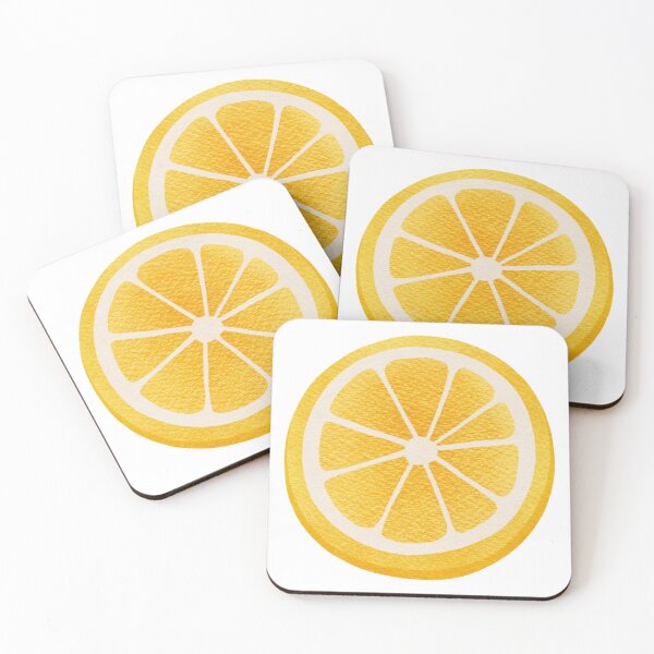 Item preview, Watercolor Lemon Slice Citrus Illustration designed and sold by Kritiveemporio.
