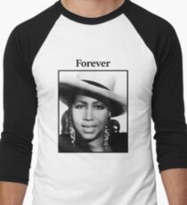 A queen in heaven - Aretha Franklin Men's Baseball ¾ T-Shirt