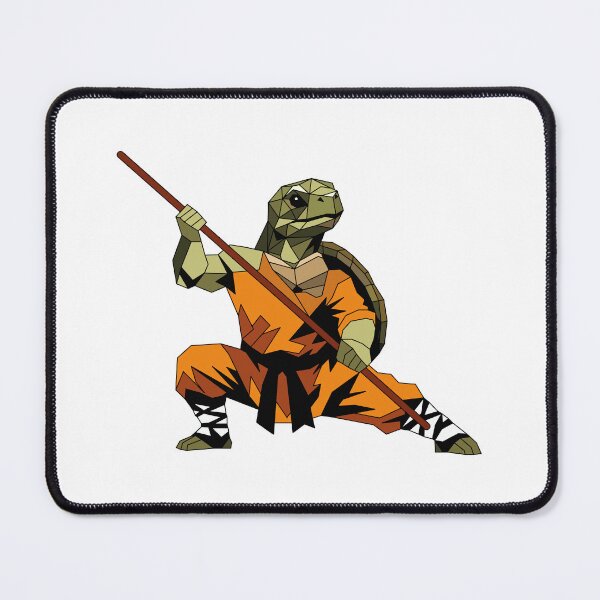 Item preview, Turtle Monk with Bo Staff designed and sold by MORRAx.