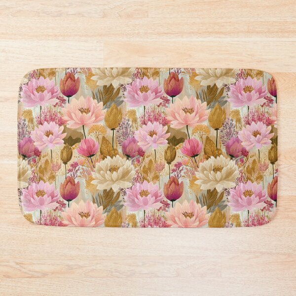 Item preview, Charming Lotus Flower  - Retro Flower Floral - Gift Ideas designed and sold by RoyalStarsPatts.