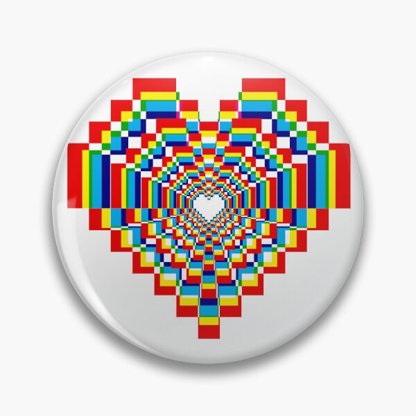 Item preview, Pixel Heart -  CMYK 2 designed and sold by animinimal.