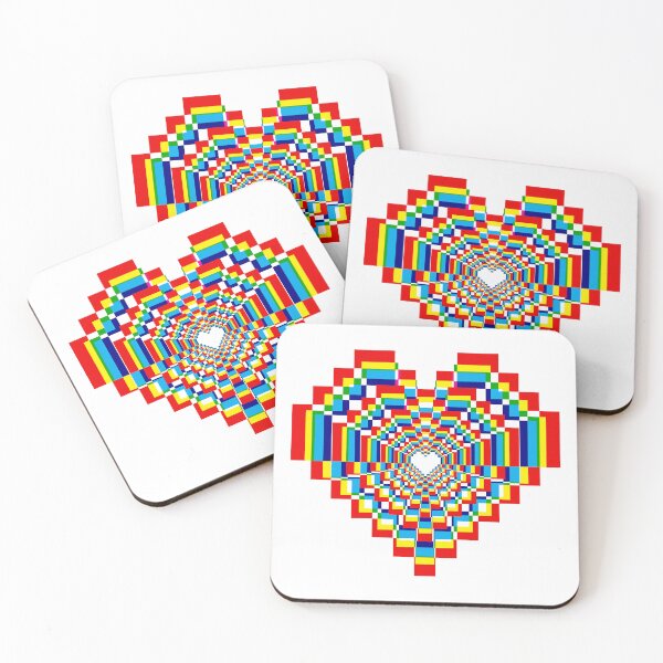 Item preview, Pixel Heart -  CMYK 2 designed and sold by animinimal.